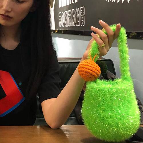 靓靓包手工自制fruta复古手拎包