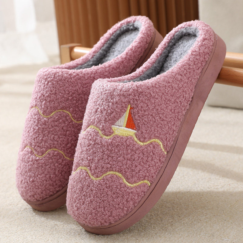 棉拖鞋女冬季孕妇月子产后春秋加绒保暖防水防滑家居家用毛拖鞋男,居家布艺,居家棉拖/棉鞋,淘宝优惠券,粉丝福利购,淘宝优惠卷