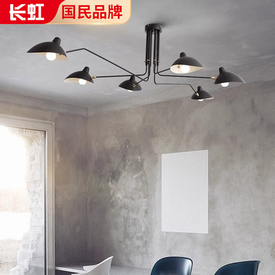 北欧灯卧室鸭嘴灯餐厅中古吊灯
