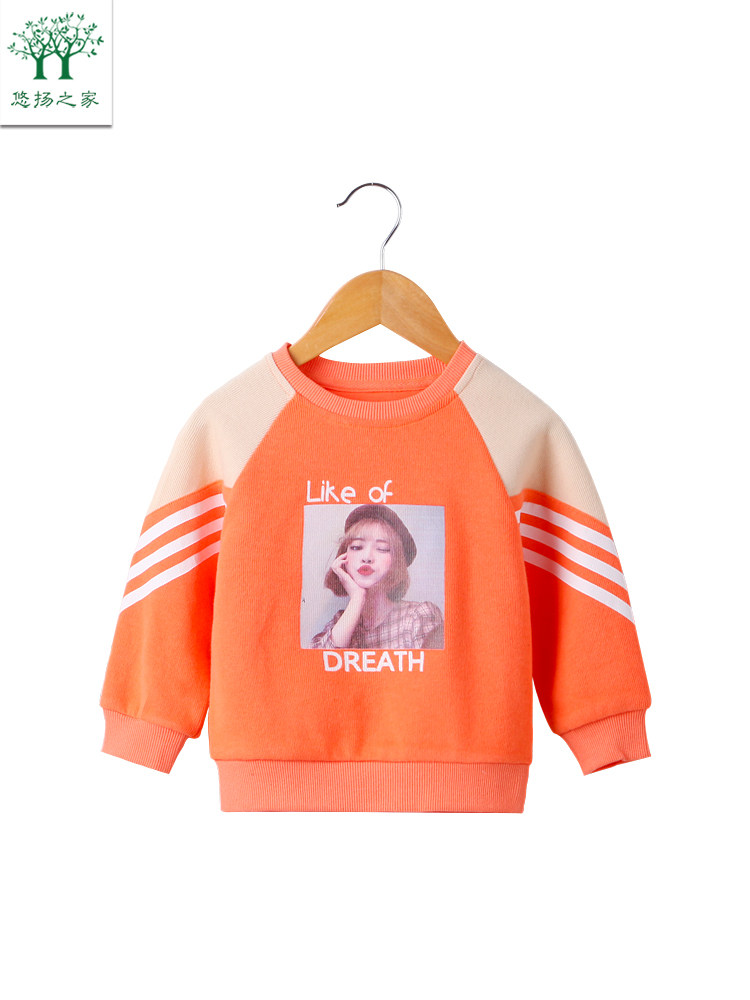 2021女宝宝春秋长袖卫衣一三五岁女童洋气春装儿童上衣春款外出服在类目 童装/婴儿装/亲子装, 卫衣/绒衫中 - 来自Buy2taobao.com提供专业的淘宝代购服务