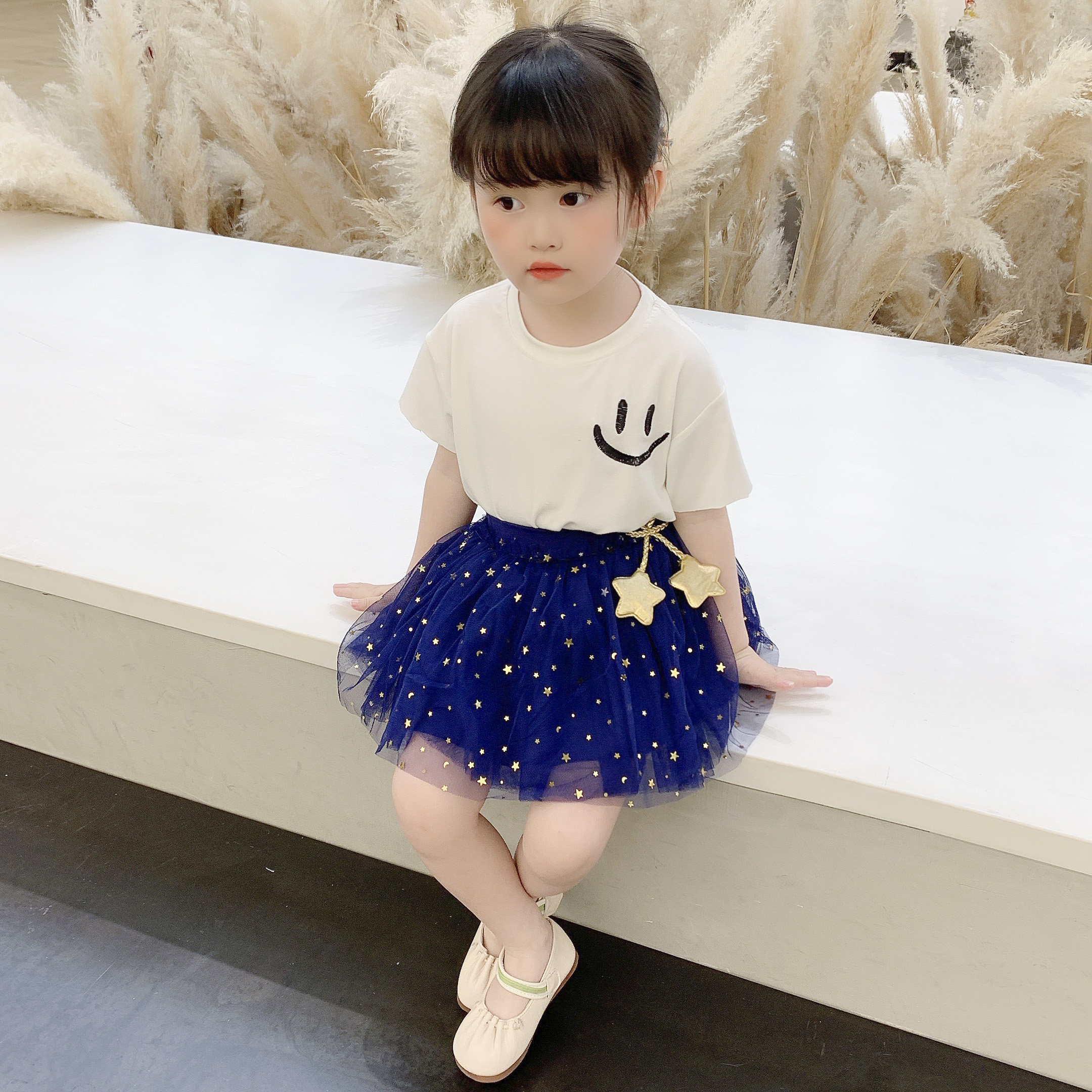 女童半身裙夏季衣服二3三4四5五6岁女宝宝网纱裙婴儿夏装儿童裙子