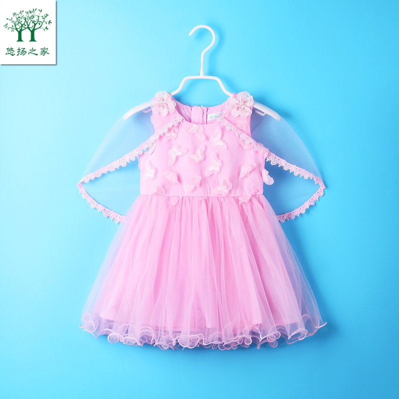 特价2021新款宝宝夏装连衣裙童装小童背心裙女童裙子儿童公主裙