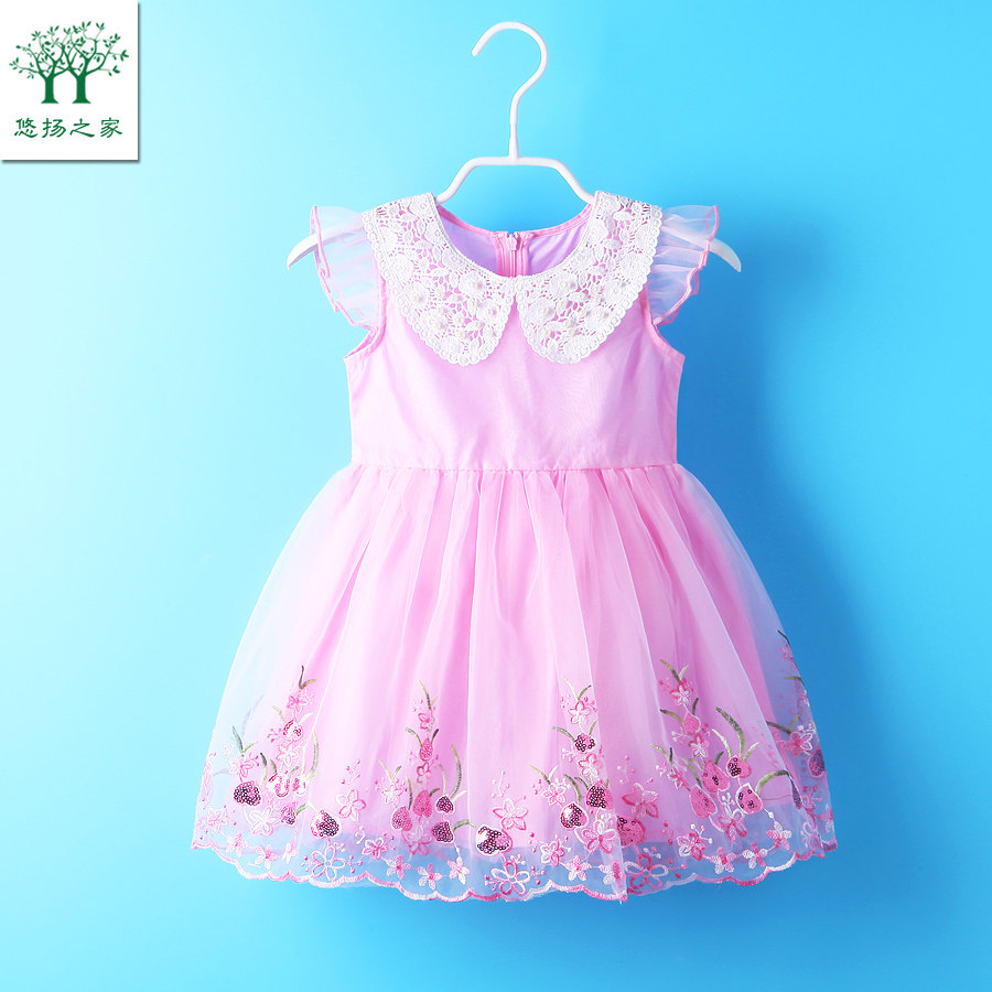 特价新款宝宝连衣裙一3二4三5四五岁女童裙子儿童公主裙婴儿夏装