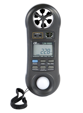 LM-9000 多合一环境测试仪 照度计温湿度计露点温度计 大气压力计