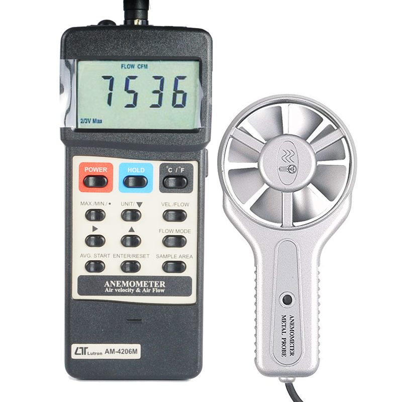 台湾路昌金属叶轮风速计风量风温