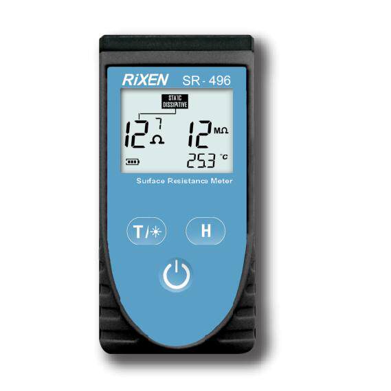 绝缘电阻表面数显高精度进口方块电阻检测仪表电工电阻表SR-496