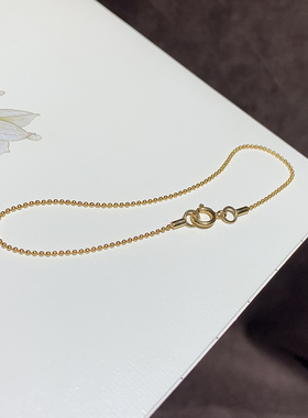 美国14K包金豆豆手链轻奢极简