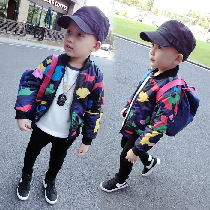 Blouson pour garcon en mélange - Ref 2159157 Image 1