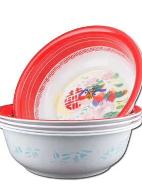 特厚双料搪瓷洗脸盆明火怀旧老式