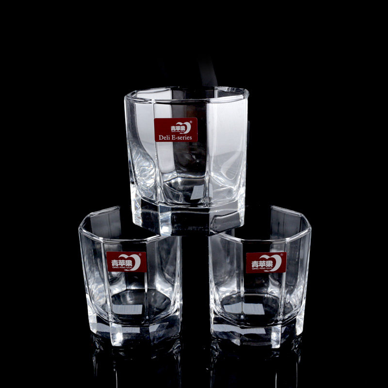 玻璃杯八角玻璃杯玻璃