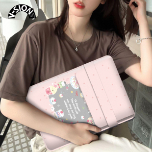 内胆包 无磁适用华为matebook14平板保护套联想小新13苹果macbook15竖版 SION美味蛋糕笔记本内胆包女2024款