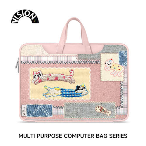 原创插画设计笔记本重磅电脑包