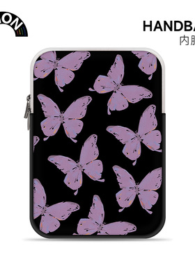 VISION蝴蝶电脑内胆包14寸女生IPAD适用联想air苹果mac笔记本华为15.6寸保护套惠普小米平板ins风收纳包