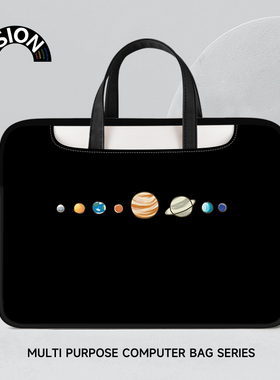 VISION八大星笔记本电脑包手提适用苹果macbook15点6寸小新air13.3华为matebook联想女14内胆包pro保护套