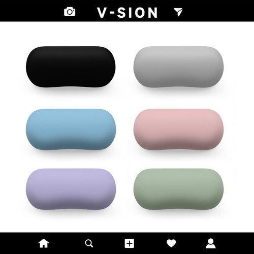 V-SION简约纯色护腕鼠标垫