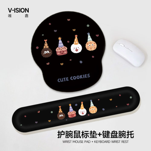 VISION圣诞雪人护腕鼠标垫