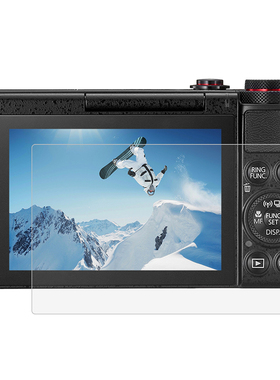 适用佳能G7X2m3钢化膜EOS R6/R5/m6/M50/m100/m200200D屏幕保护膜