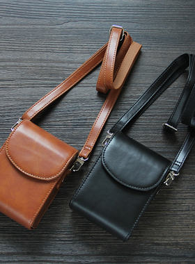 适用于索尼RX100M6黑卡M7皮套ZV1佳能G7X3M2相机包sx740斜挎GR3X