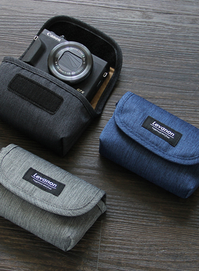 适用佳能G7X3相机包SX740收纳索尼zv1黑卡RX100m7理光GR3X富士x70