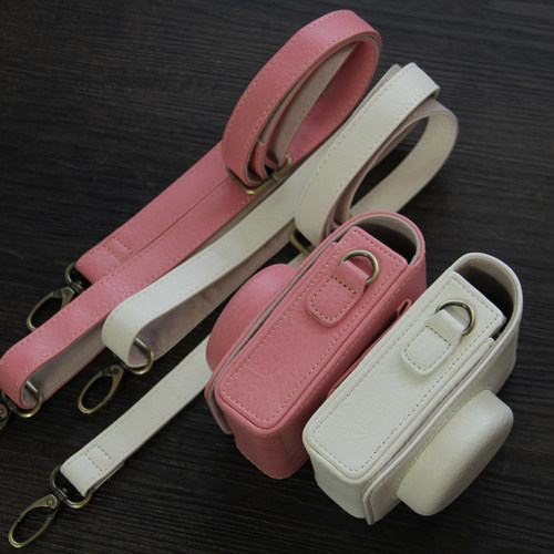 适用CCD卡片相机包荔枝纹挎包