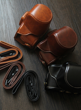 适用奥林巴斯epl5 EPL6相机包EPL7/epl8/epl9皮套单肩epl3/epm1