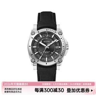 宝路华扫秒石英手表男表精准者系列高精度男士 417 腕表96B416