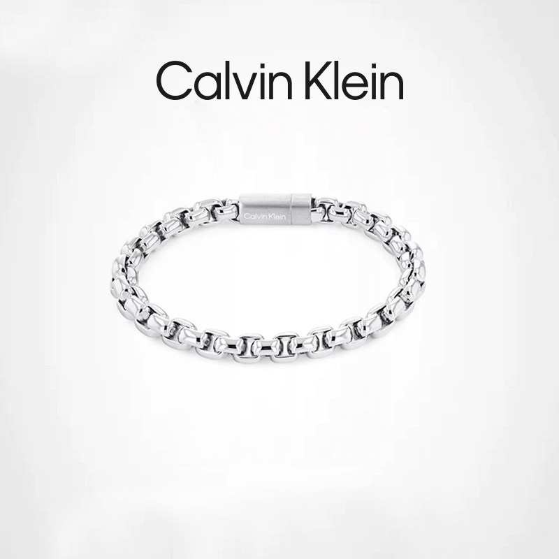 CalvinKlein官方正品CK型格系列嘻哈潮流男款ID手链