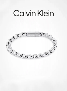 CalvinKlein官方正品CK型格系列嘻哈潮流男款ID手链