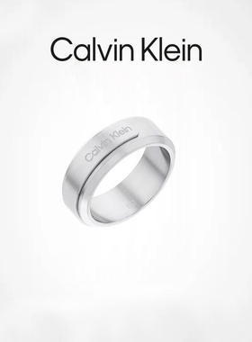 CalvinKlein官方正品CK型格系列潮流ID款男士戒指