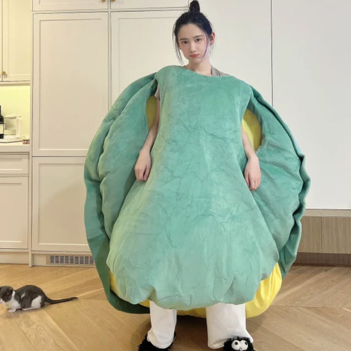 乌龟壳抱枕可穿戴睡袋公仔睡觉懒人沙发玩偶蜜蜂衣服人穿毛绒玩具