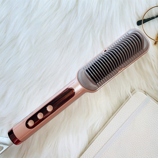 汇豪直发梳夹板直发卷发两用神器卷发棒不伤发负离子懒人女迷小型