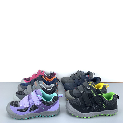 外贸欧美男女童户外包头登山鞋防滑耐磨徒步鞋轻便透气运动鞋