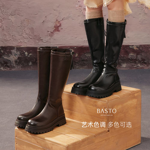 百思图黑曜骑士25冬商场