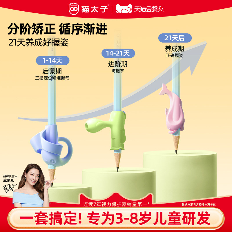 佳琦推荐-0基础学握防勾腕握笔器图片