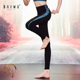 柏屋殷硕高腰运动弹力裤 YSJ174015 女透气显瘦提臀瑜伽健身裤