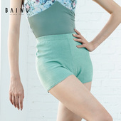 柏屋舞蹈服保暖毛短裤 女成人119146004 芭蕾舞蹈训练练功针织短裤