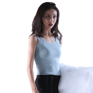 柏屋赵磊IND现代舞背心女无袖内搭设计感小吊带运动上衣121111002