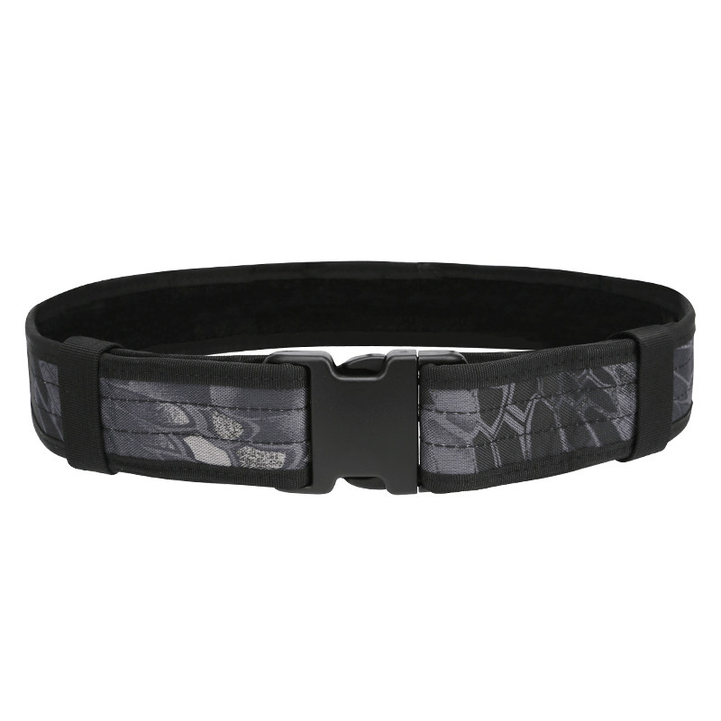 户外插扣快扣腰封编织外腰带男武装带多功能皮带龙鳞甲常服约束带