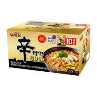 Korean imported Nongshim Shin Ramen GOLD Spicy Chicken Flavor 125g*10 packs of chewy and smooth instant noodles thumbnail 5