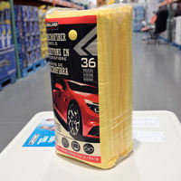 COSTCO KIRKLAND Super Fiber wiping cloths 36 soft absorbent cotton scratch-resistant towels thumbnail 3