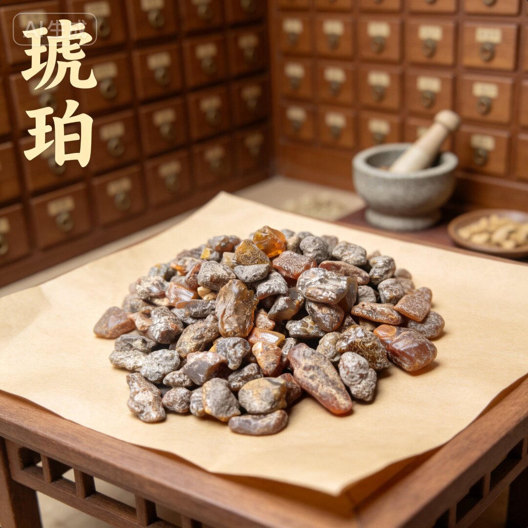 天然波罗的海琥珀药珀中药材枕头料入药俄罗斯原石原矿蜜蜡翳珀