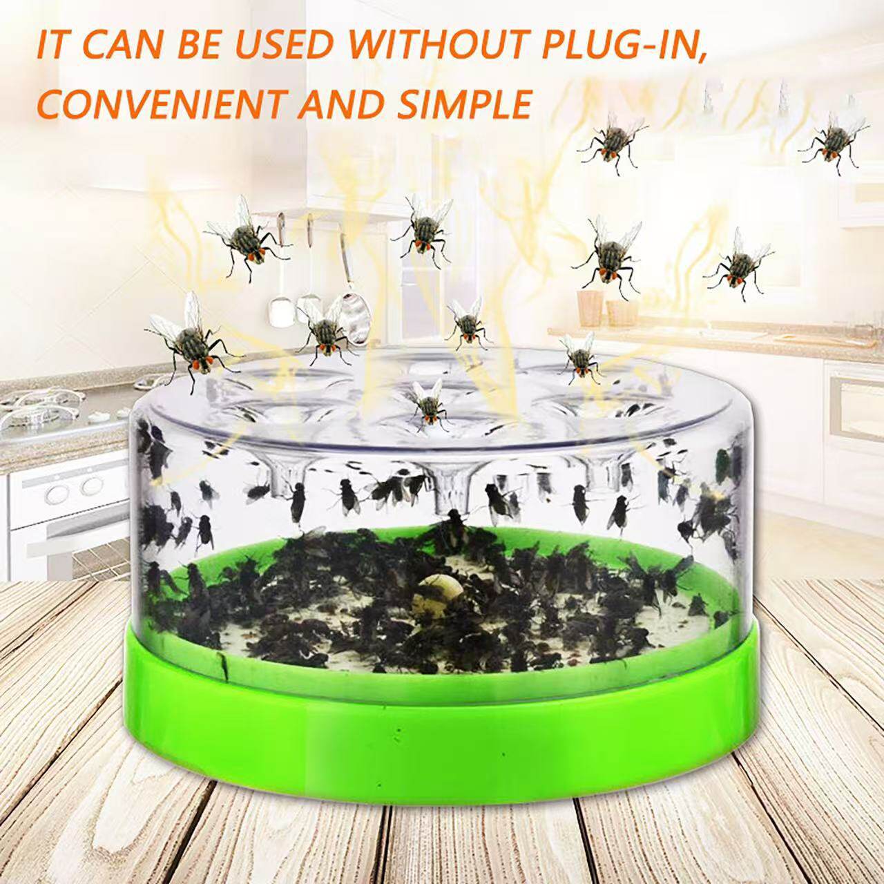 捕蝇笼户外养殖农场苍蝇诱捕器家用捉苍蝇神器灭蝇盒