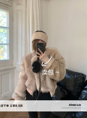 Xinlei Lin 久等了！黑色煤球包包单肩链条真皮内里小号斜挎包