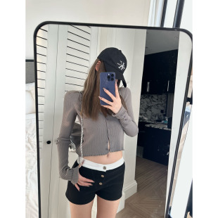 Lin 女春夏上衣毛针织衫 多色 纸片人针织开衫 氧气衫 Xinlei