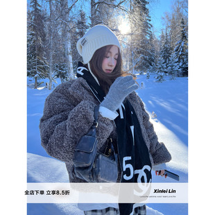 ncl Xinlei 云朵绵绵 r可脱卸两穿羊卷毛90白鸭绒羽绒服 Lin