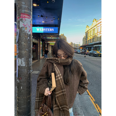 XinleiLin长短款毛呢外套秋冬