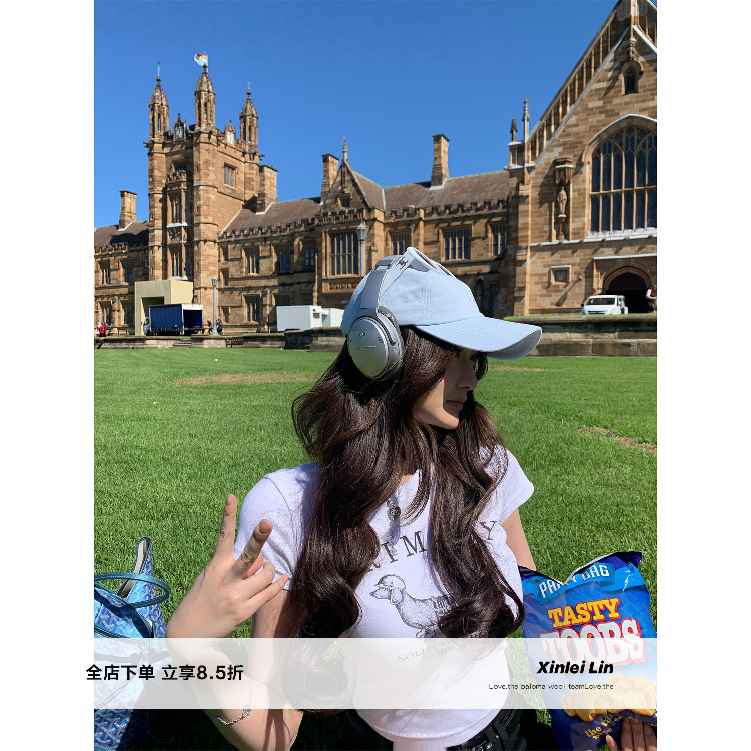 XinleiLin四色休闲鸭舌帽子
