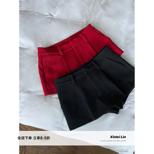 XinleiLin双色百搭裙裤短裤
