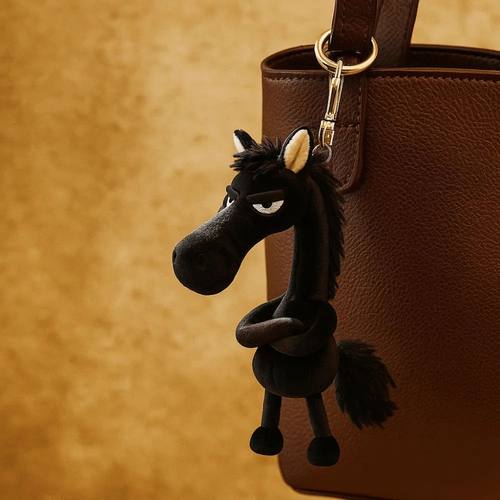 Cartoon Simulation Horse Stuffed Toy Exquisite Craftsmanship