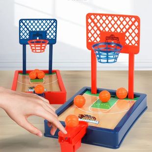 Mini Desktop Board Game Basketball Hoop Finger Shooting Mach